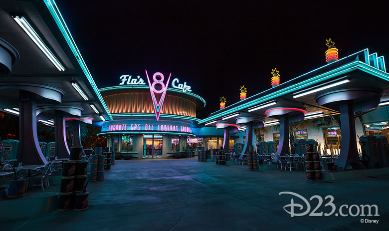 Flo's V8 Cafe - non-dairy treats at Disney Parks