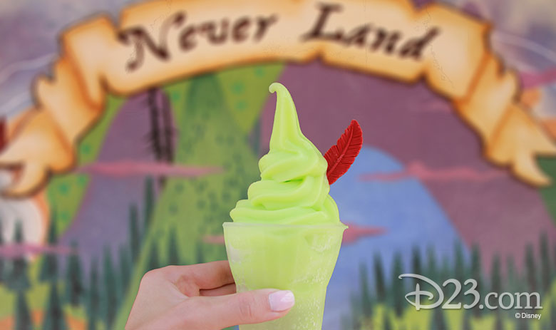 Peter Pan Float - non-dairy treats at Disney Parks