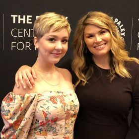 Cozi Zuehlsdorff and Heidi Blickenstaff