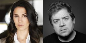 Christy Carlson Romano and Patton Oswalt