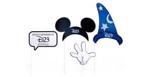 D23 party kit photo props