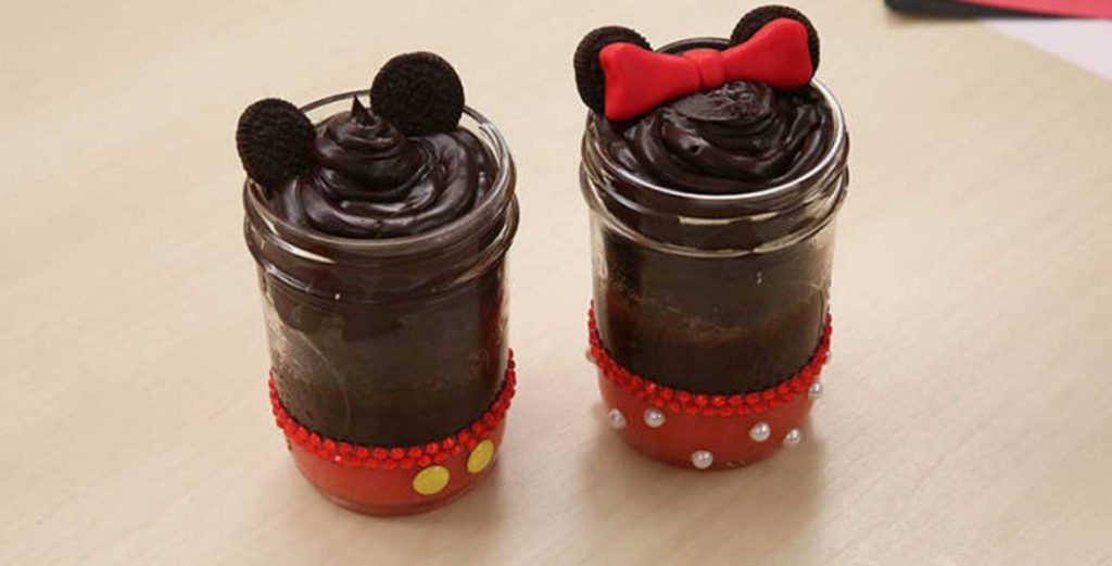 Mickey & Minnie Cake Jars