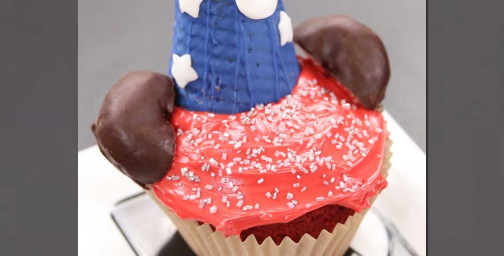 Sorcerer Mickey Cupcake