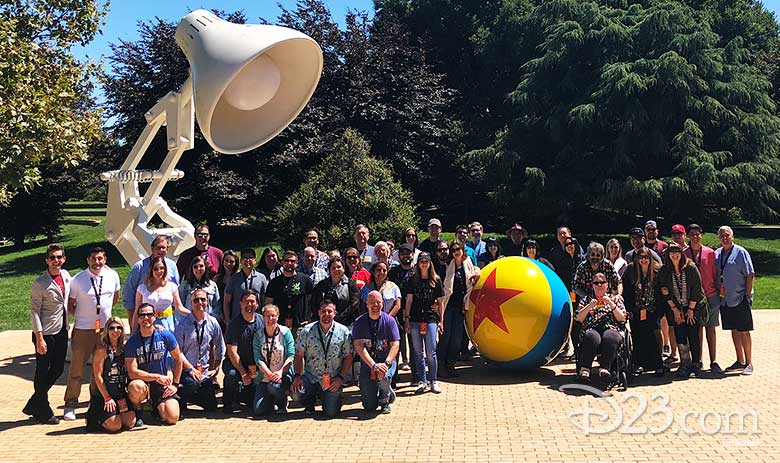 Pixar studio tour event