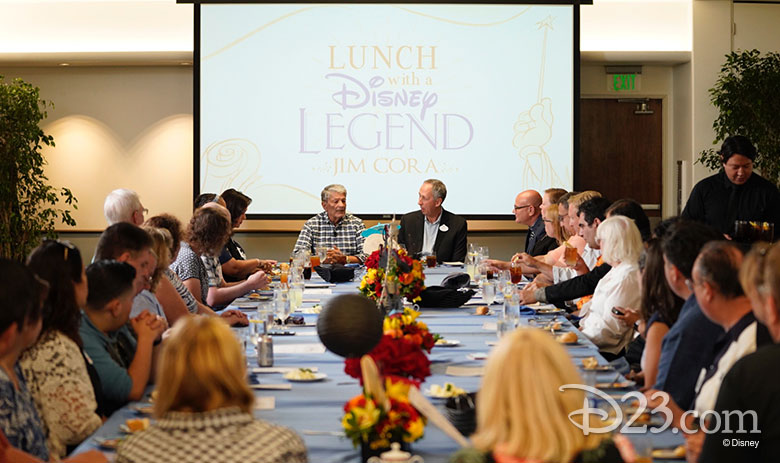 Jim Cora Lunch with a Disney Legend event