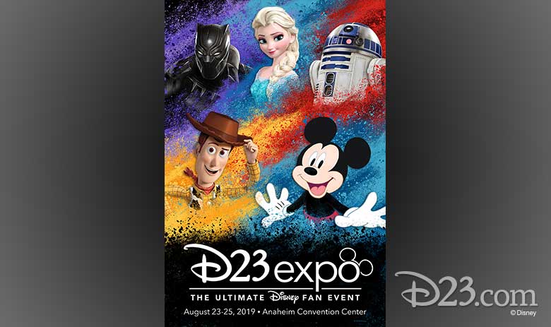 D23 Expo 2019 poster