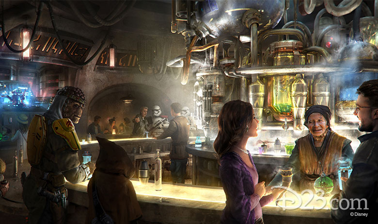 Star Wars: Galaxy's Edge cantina