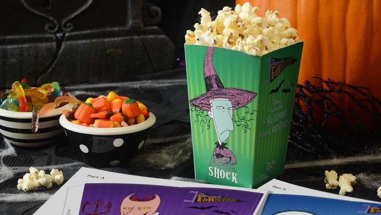 Nightmare Before Christmas popcorn boxes