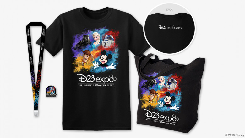 D23 Expo 2019 merchandise