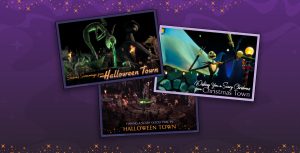 Tim Burton's The Nightmare Before Christmas postcards