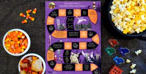 Spooktacular Fanniversary crafts nightmare board game