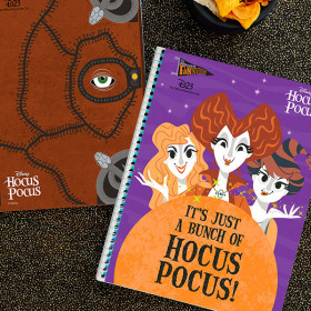 Spooktacular Fanniversary crafts notebook covers