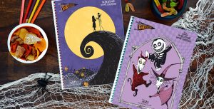 Spooktacular Fanniversary nightmare notebook covers