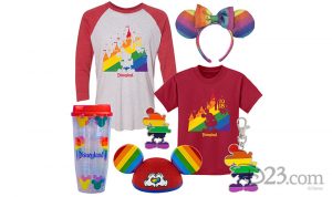 Rainbow merch and treats