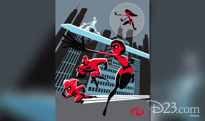 Incredibles 2 art