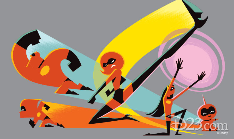 Incredibles 2 art