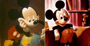 Mickey Mouse portraits
