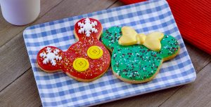 Mickey and Minnie cookies