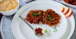 potato latkes