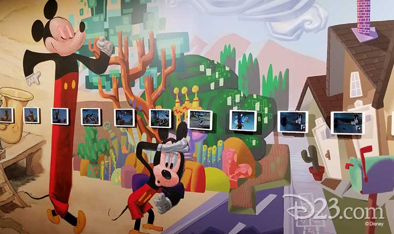 mickey 90 exhibit