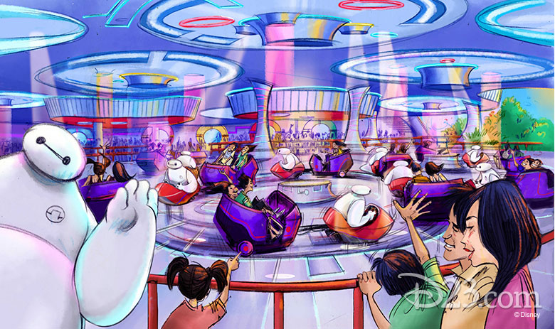 Baymax attraction