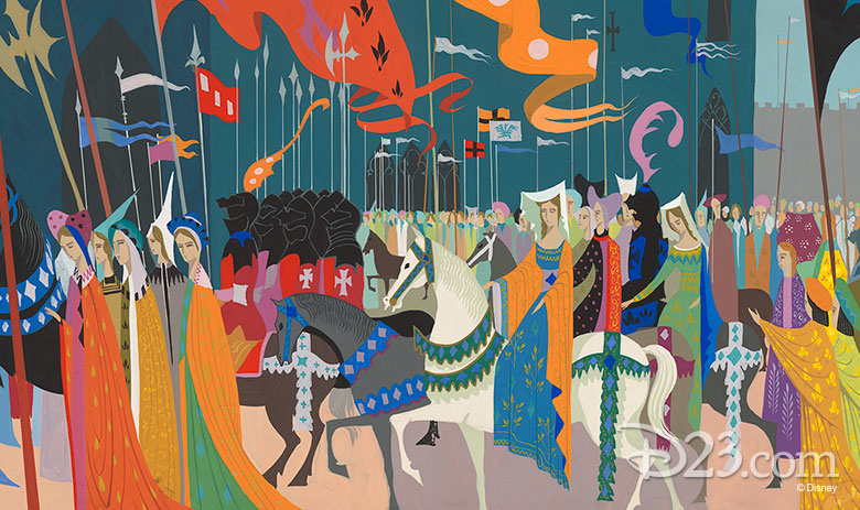 How Eyvind Earle's Stunning Art Made Sleeping Beauty a “Moving  Illustration” - D23