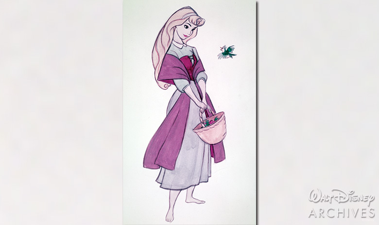 How to Draw Sleeping Beauty, Cartoon Princess