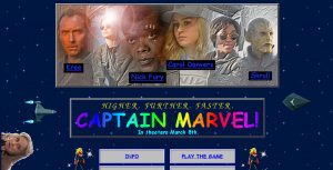 Captain Marvel website