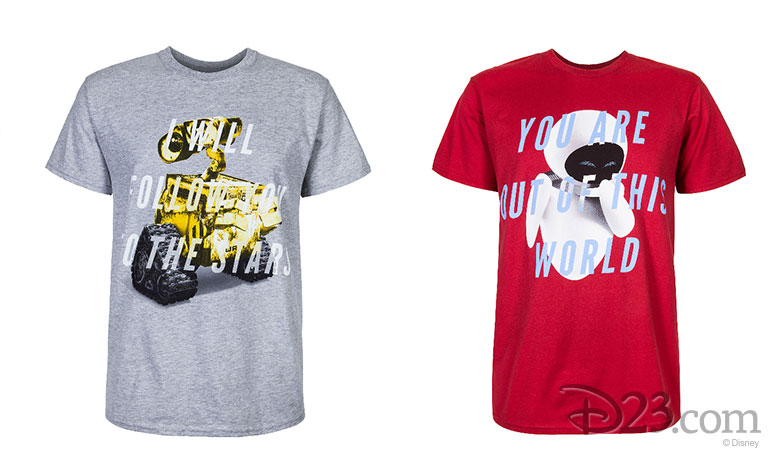 7 Pairs of Matching Shirts for Disney Super Fan Sweethearts - D23