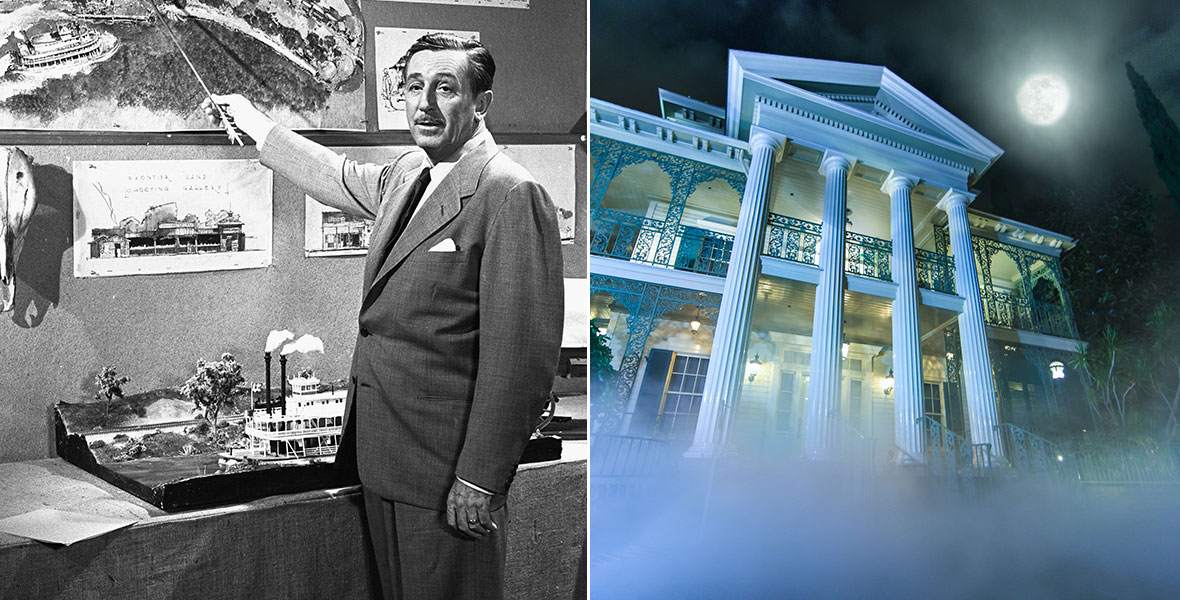 Walt Disney and Haunted Mansion