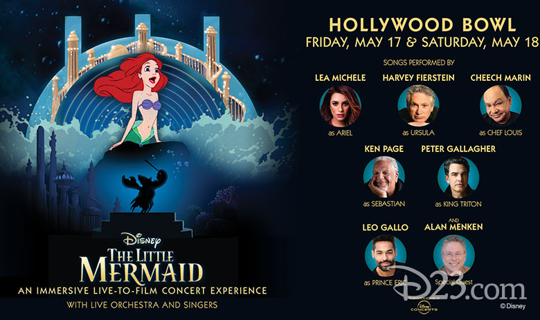 The Little Mermaid Hollywood Bowl