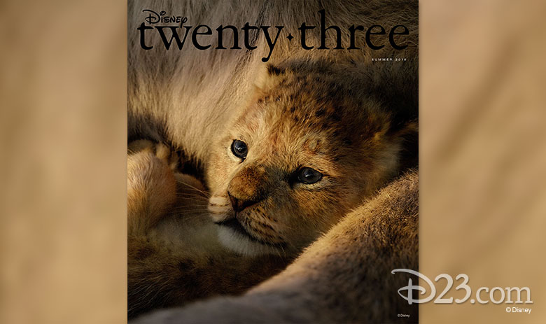 Disney twenty-three summer 2019 cover