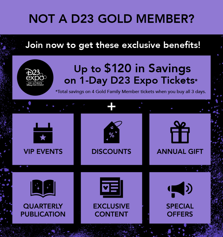 D23 Expo ticket infographic