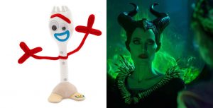 Forky and Maleficent: Mistress of Evil