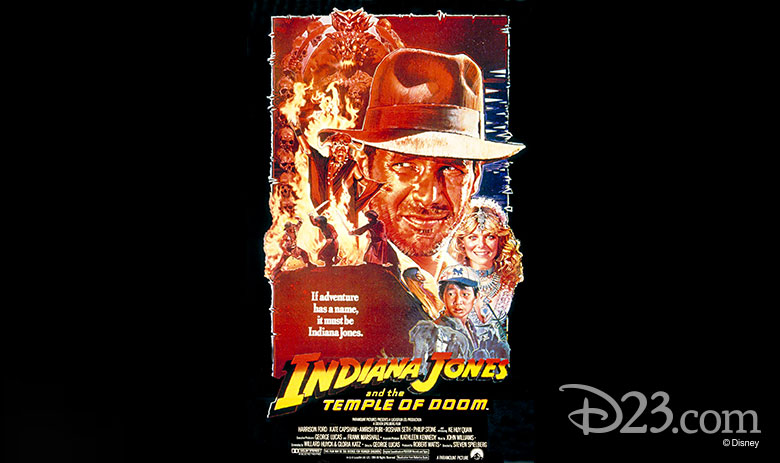 Indiana Jones 2: Temple Of Doom  Indiana jones, Pôsteres de