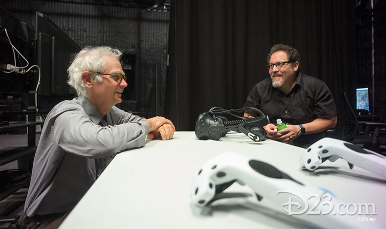 Caleb Deschanel and Jon Favreau