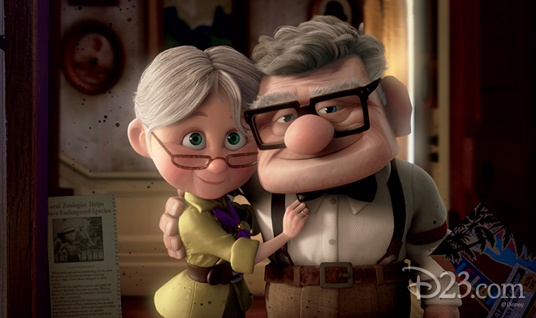 movie: up / characters: carl & ellie