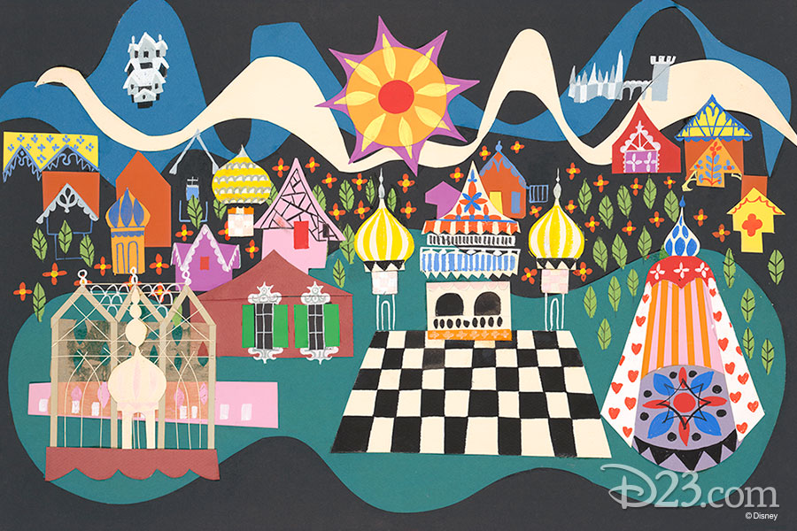 it's a small world Mary Blair concept art