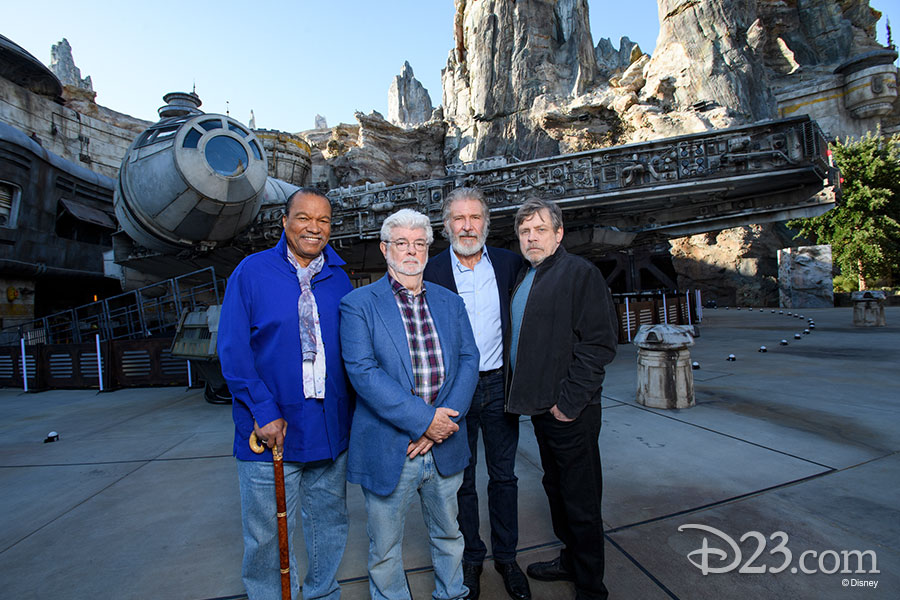 Star Wars: Galaxy's Edge dedication ceremony