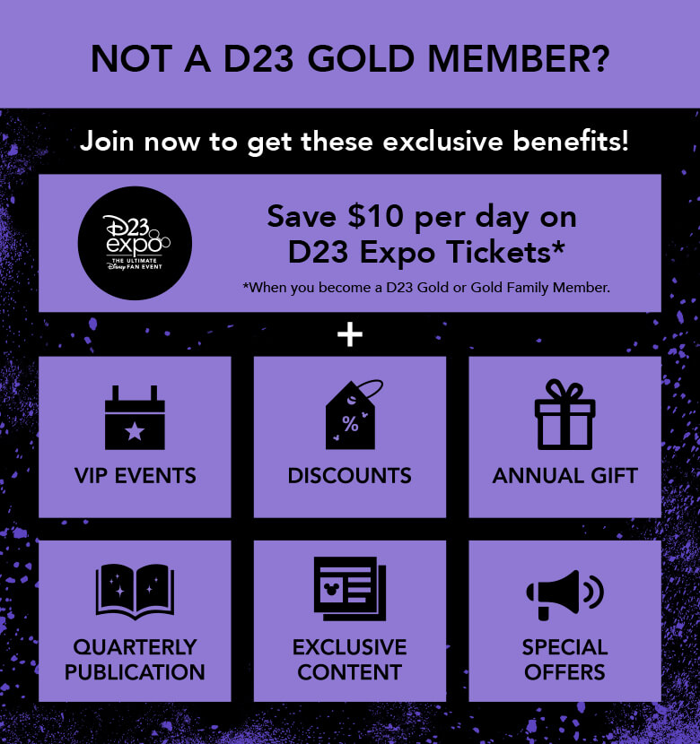 D23 Expo ticket infographic