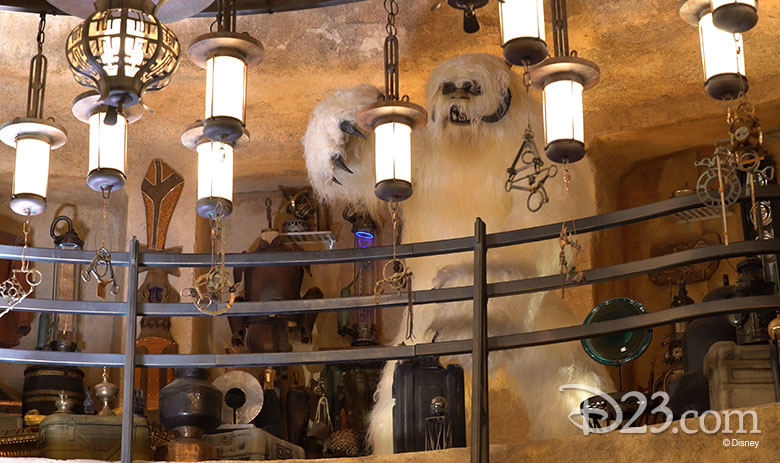 Wampa at Star Wars: Galaxy's Edge