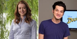 Alyson Hannigan and Ben Schwartz