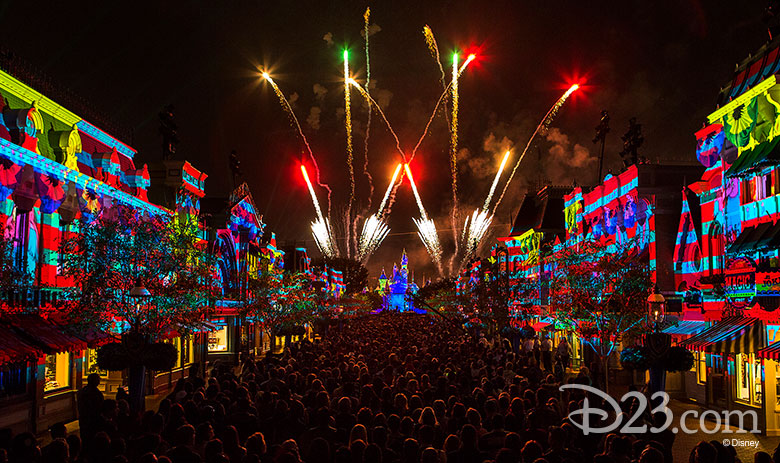 Disneyland fireworks