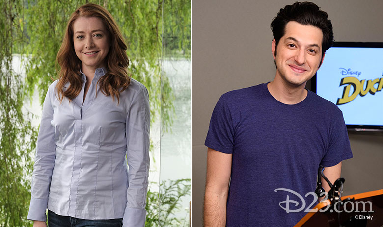 Alyson Hannigan and Ben Schwartz