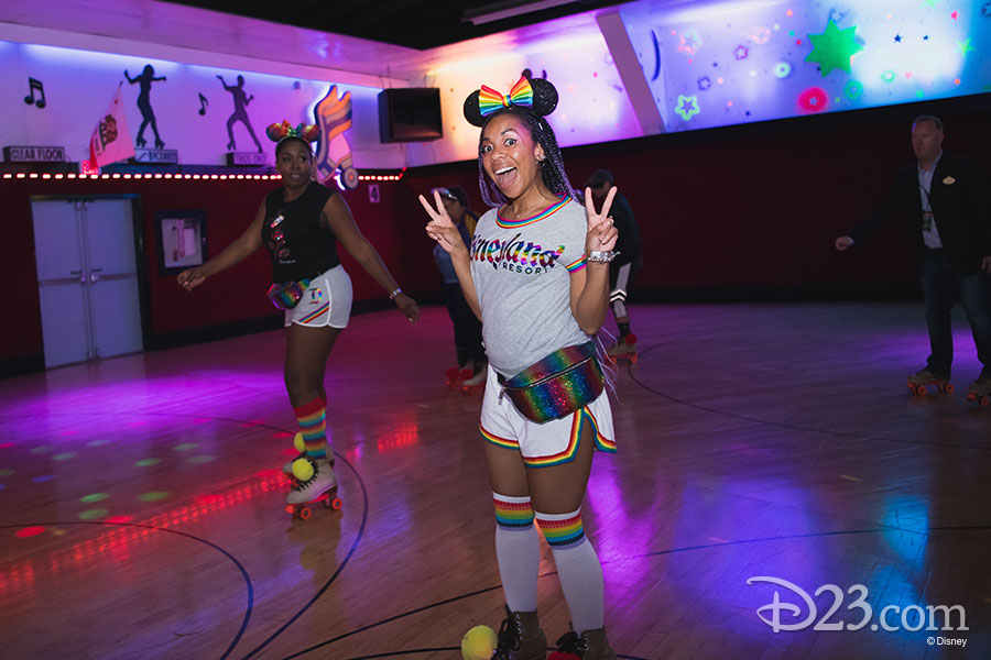 Mickey Mouse Roller Disco Party