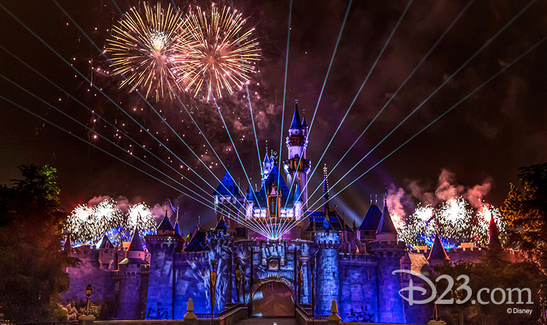 Disneyland Forever fireworks