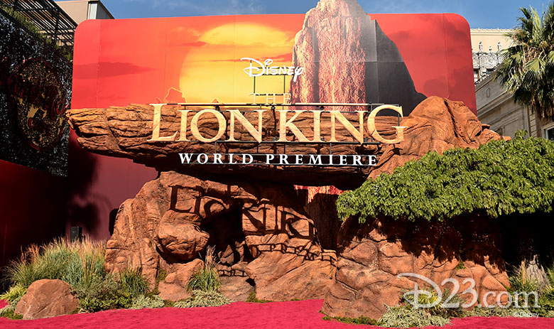 The Lion King World Premiere