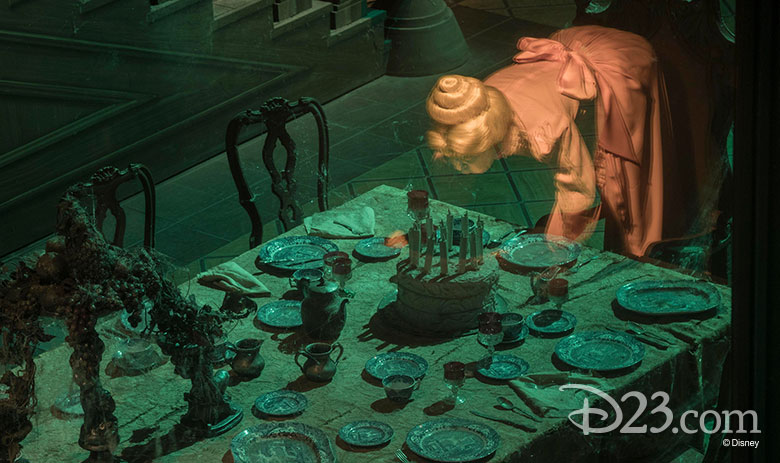Inside the Haunted Mansion