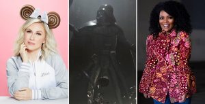 Ashley Eckstein, Vader Immortal, and Yvette Nicole Brown