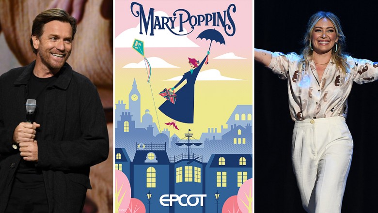 Ewan, Mary Poppins, and Hilary D23 Expo